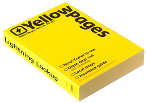 yellow pages book cover